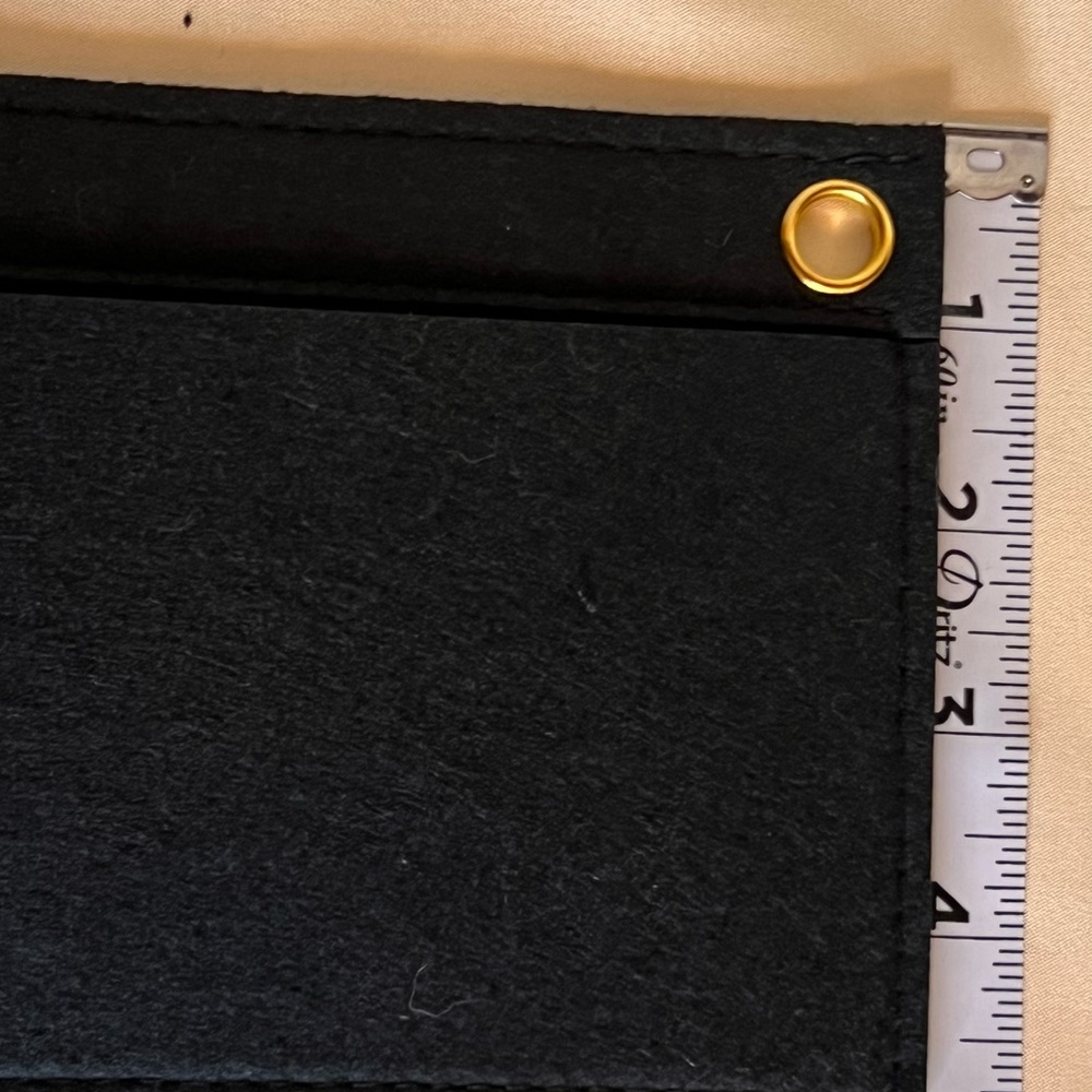 New Chain & Large Black Wallet Insert/Converter - image 2